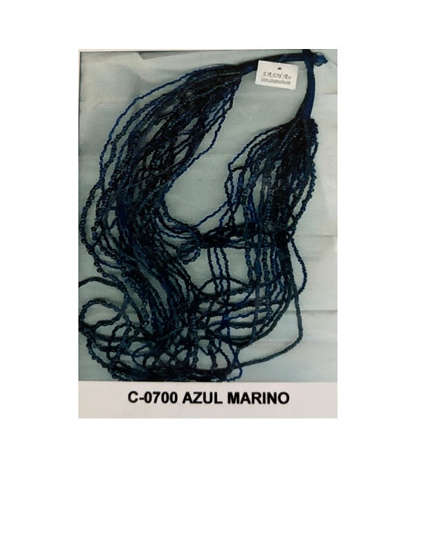 Collar azul marino | Sandra Adrubau