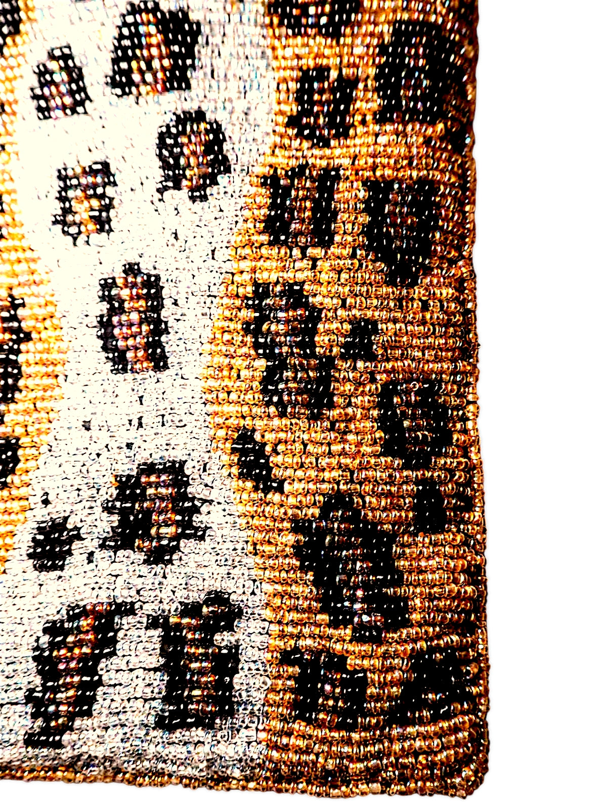 Elegante bolso de fantasía en diseño de leopardo con asa de bandolera