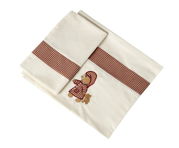 Set sábanas Osito Beige cuna 70