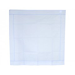 Servidor individual liso en color azul Organdy