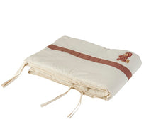 Cargar imagen en el visor de la galería, Protector cuna osito beige
